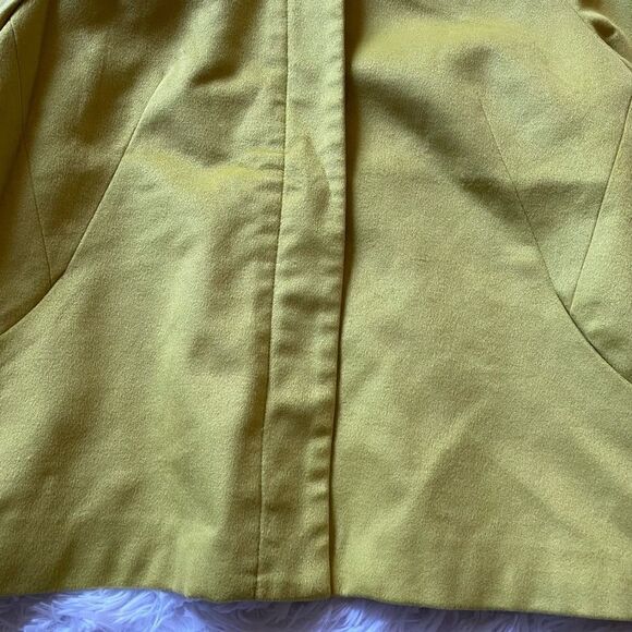 Harve Benard Lime Green Zip Front Blazer Dressy Jacket Size Large - Picture 2 of 10